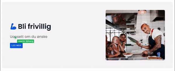 Bildet som viser hvordan Høyre kunne legge tekst rett i designprogrammet Figma.