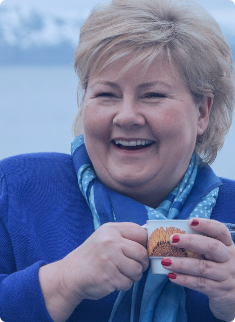 Høyre Leder Erna Solberg