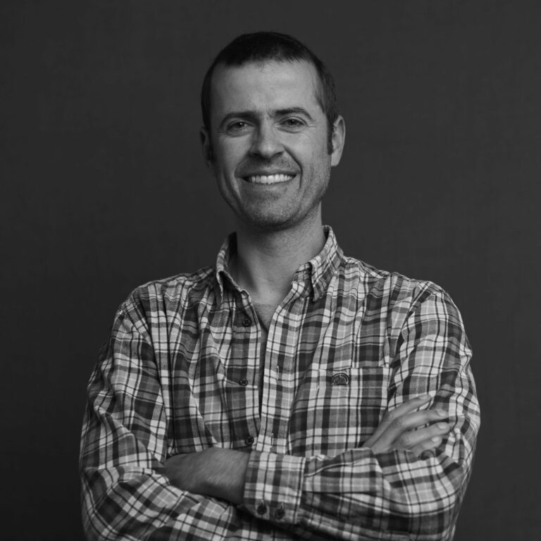 Portrett i sort-hvitt av Telmo Teixeira